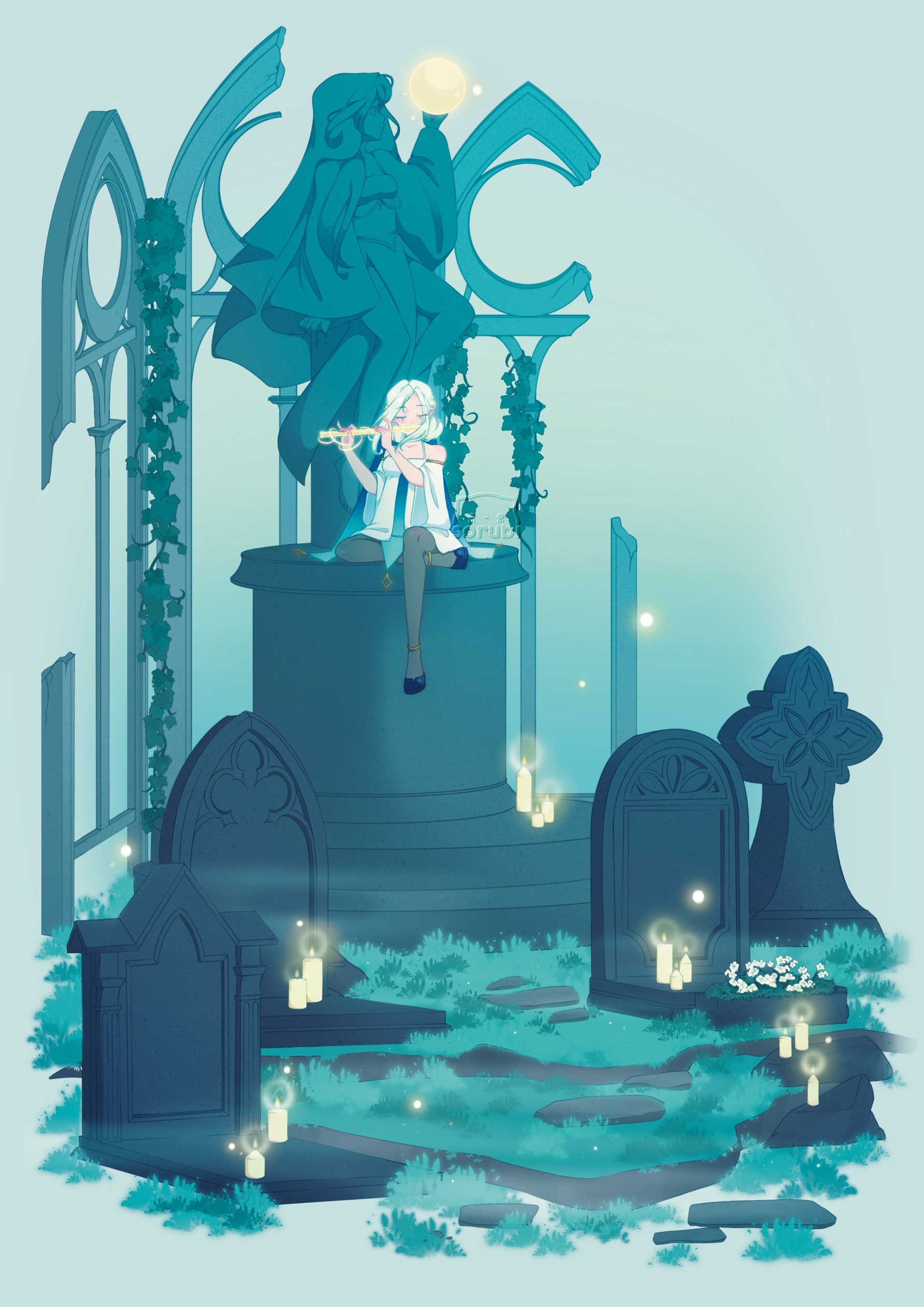Peaceful Graveyard