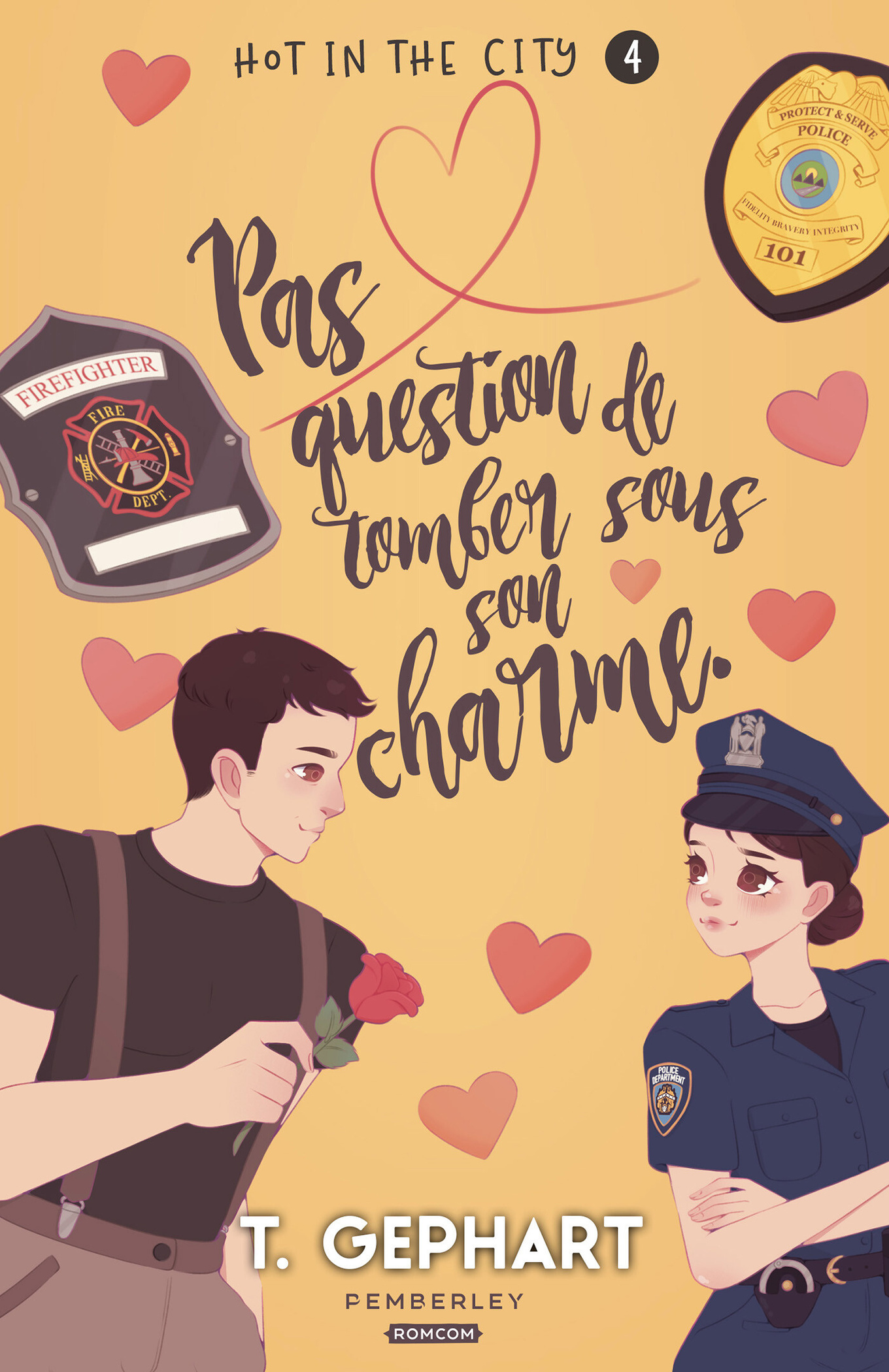 Hot in the City, vol. 4 - Cover